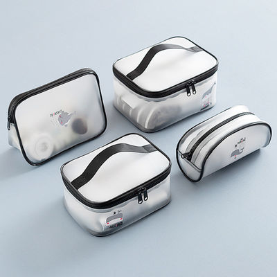 Saco cosmético claro do PVC de Matt Toiletries Portable Traveling