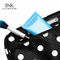 Saco impermeável de Dot Portable Travel Wash Cosmetic da polca da Multi-função para mulheres