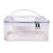 Organizador claro transparente Cosmetic Bag da composição do PVC