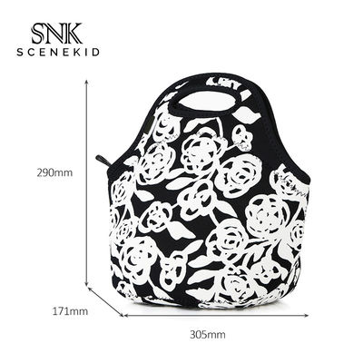 Saco feito sob encomenda do almoço de Logo Picinc Insulated Reusable Neoprene